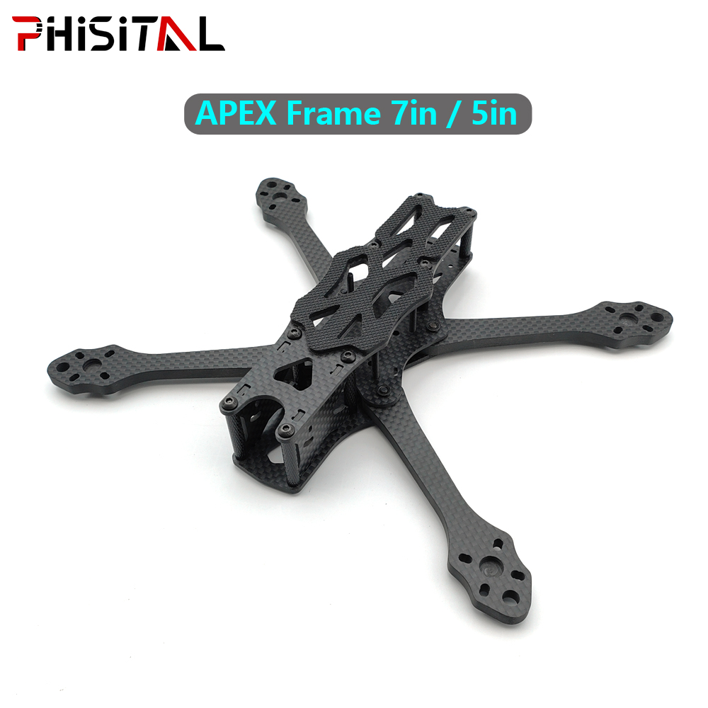 Drone Cinematic - Kit Rangka Quadcopter Serat Karbon APEX