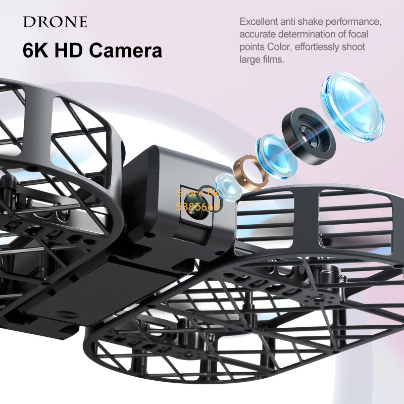 Kamera HD 8K 360 °   Perlindun - Drone Cinematic ulasan dan harga