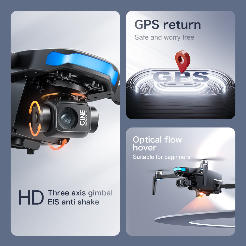Drone GPS S-X1 Asli dengan kam - Drone Surveying ulasan dan harga