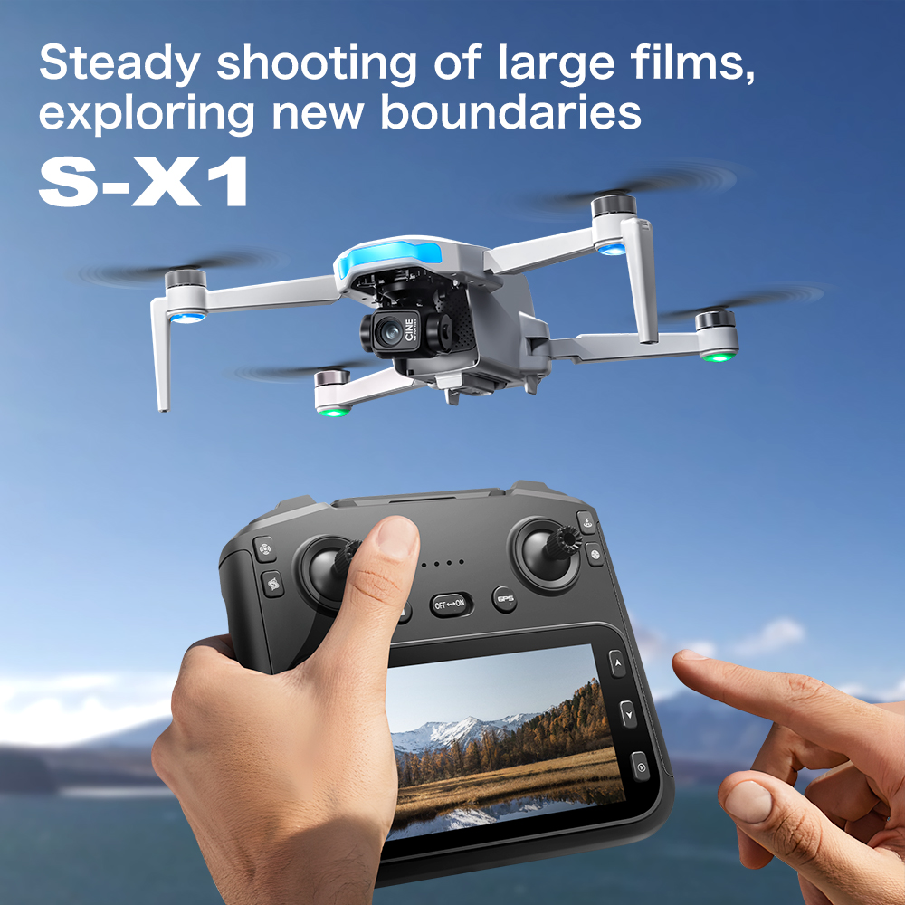 Drone GPS S-X1 Asli dengan kam - Drone Surveying ulasan dan harga