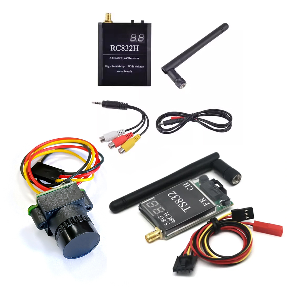 Penerima TS832 + RC832 + Kamer - Drone Cinematic ulasan dan harga
